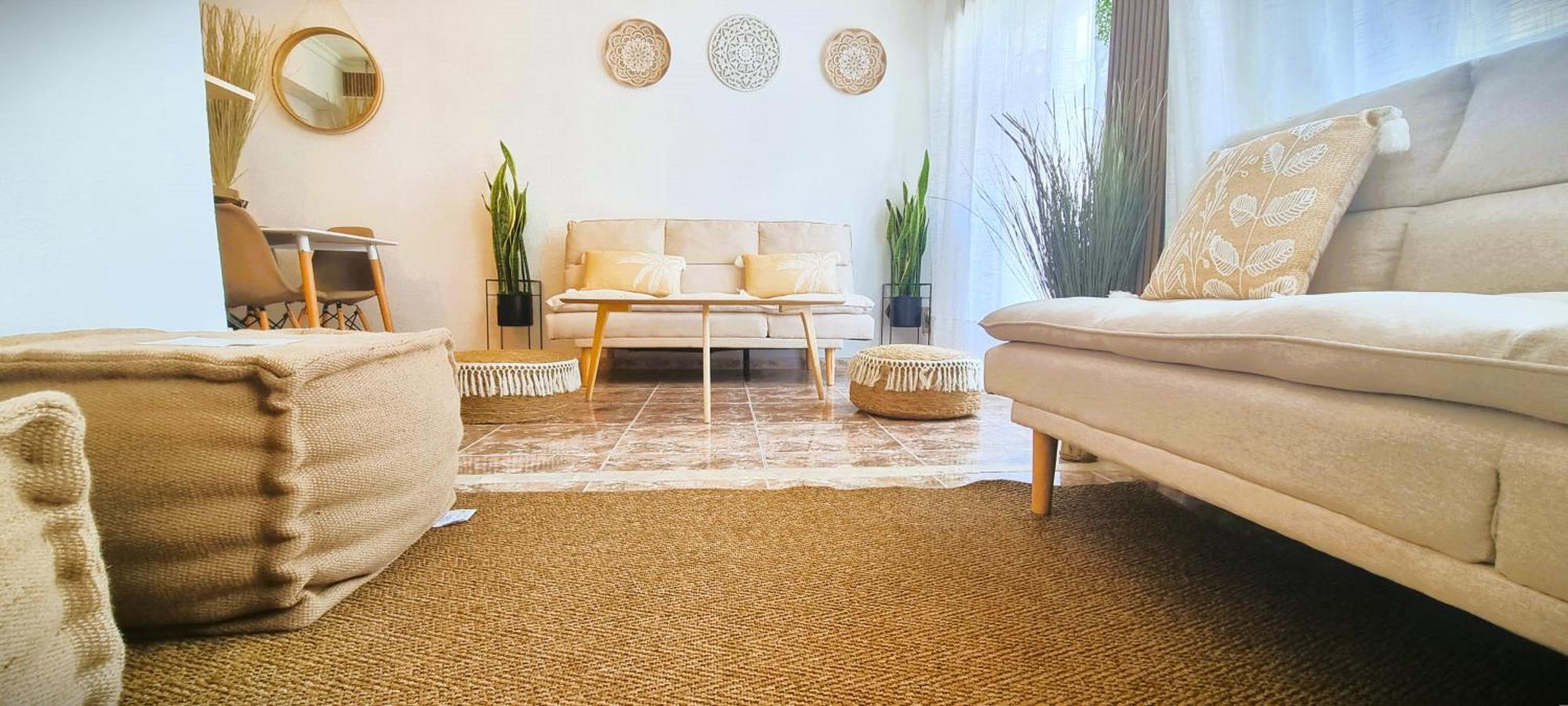 Wabi Beach Home - Frente Al Mar Con Aire Acondicionado أغيلاس المظهر الخارجي الصورة